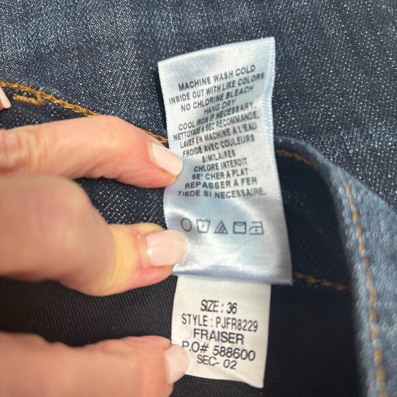 Joe's Jeans The Classic Straight Fit Jeans Dark Wash Fraiser 36x30 - Picture 6 of 7
